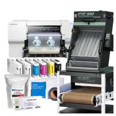 Roland BY20 Printer & Cutter Bundle<br>Plus Vastex PTF100 Shaker, D100 Dryer, Stand & Supplies